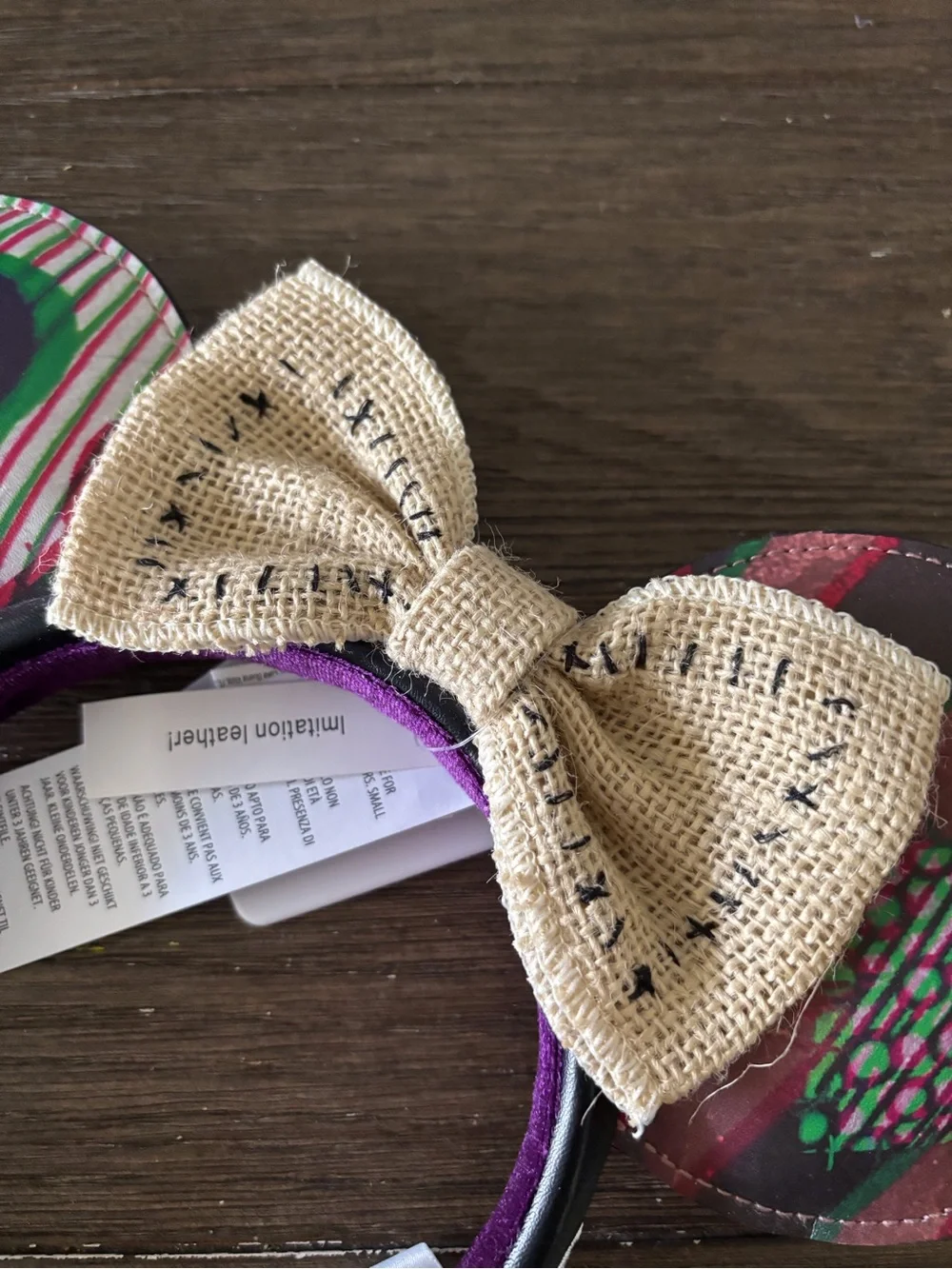 Disney Parks Minnie Mouse Movie Ears: Nightmare Before Christmas: Sally
